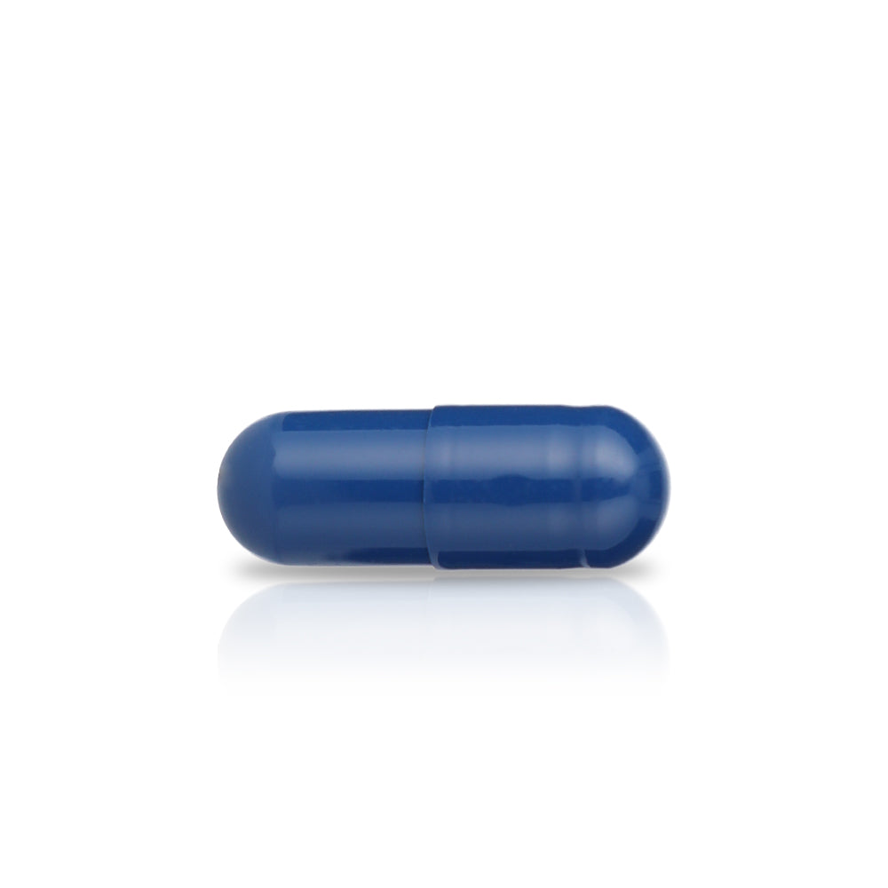 Hung Daily – Single Blue Pill with Reflection