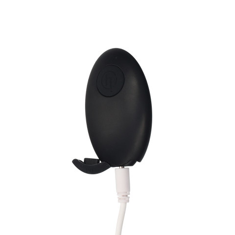 Hung Vibrating Flicker Ring remote with power cord plugged in