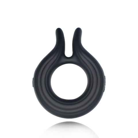 Hung Vibrating Flicker Ring front view with reflection