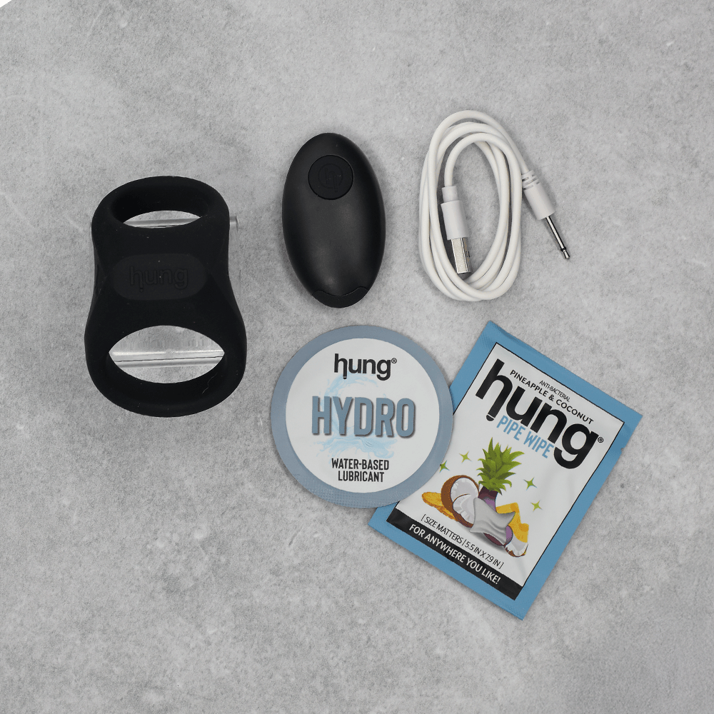 HUNG Vibrating Dual Ring Hung HUNG Vibrating Dual Ring Hung