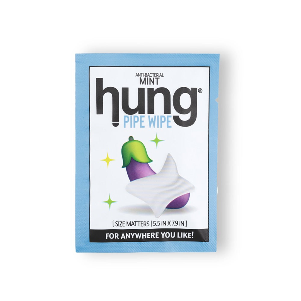 Hung Pipe Wipe - Mint + Lime Single Packet