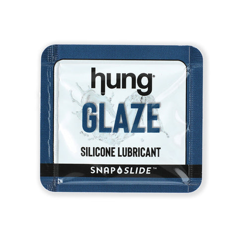 Hung Glaze snap-and-slide silicone lubricant individual pack