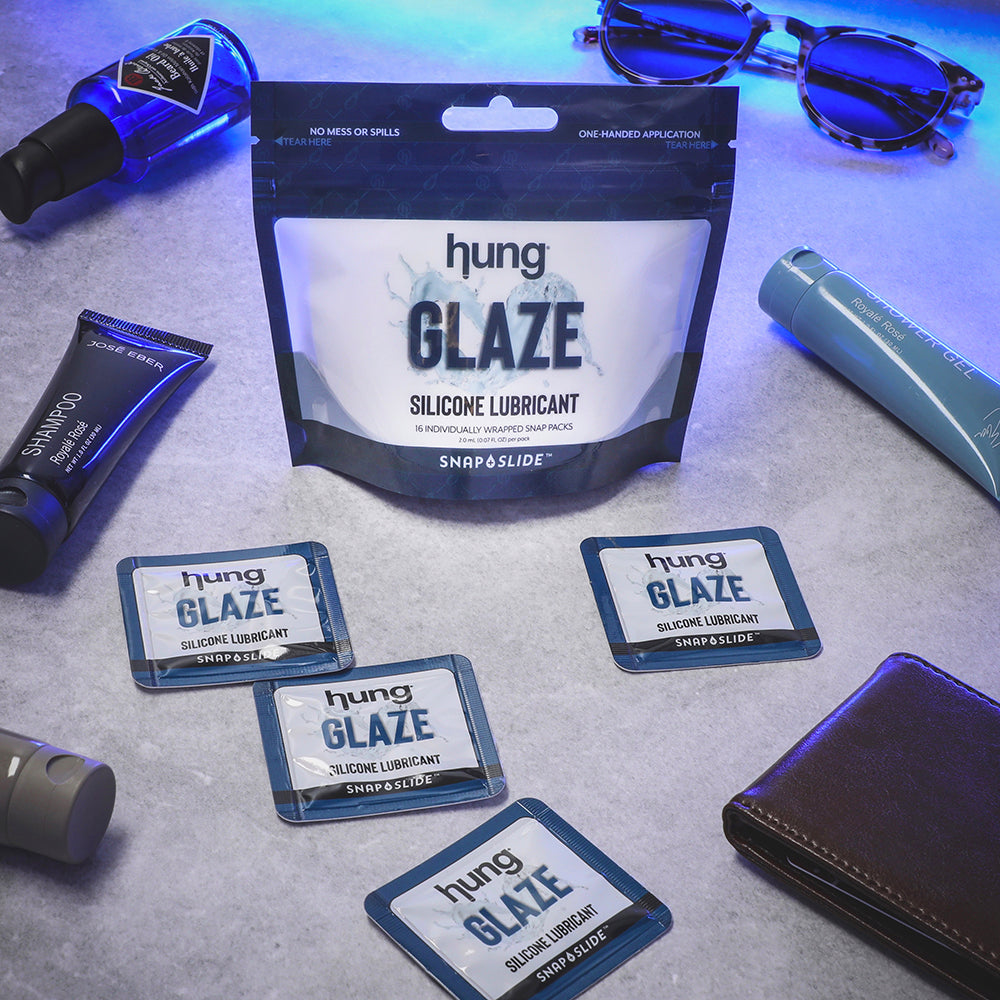 HUNG Glaze Snap + Slide Silicone Lubricant (16 Count) Hung HUNG Glaze Snap + Slide Silicone Lubricant (16 Count) Hung