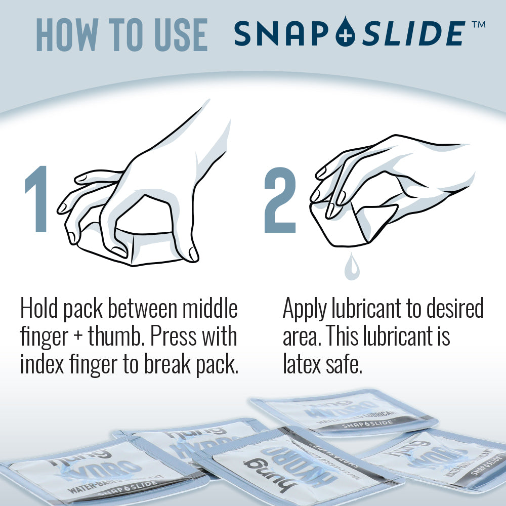 How to Use Hung Hydro Water-Based Snap + Slide™