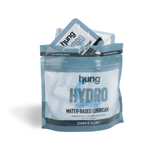 Hung Hydro Water-Based Snap + Slide™ Bag